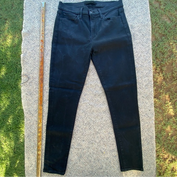 Joes Jeans Flawless the Icon Mid Rise Skinny Ankle Black Denim Jeans size 30 10 - Picture 14 of 15